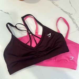 NWOT Gymshark Bras Worn Once